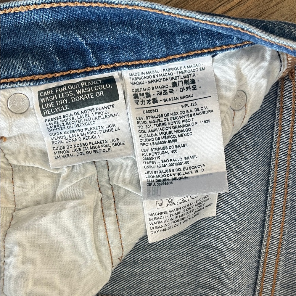 LEVI’s Vintage High Rise Denim - Picture 4 of 5